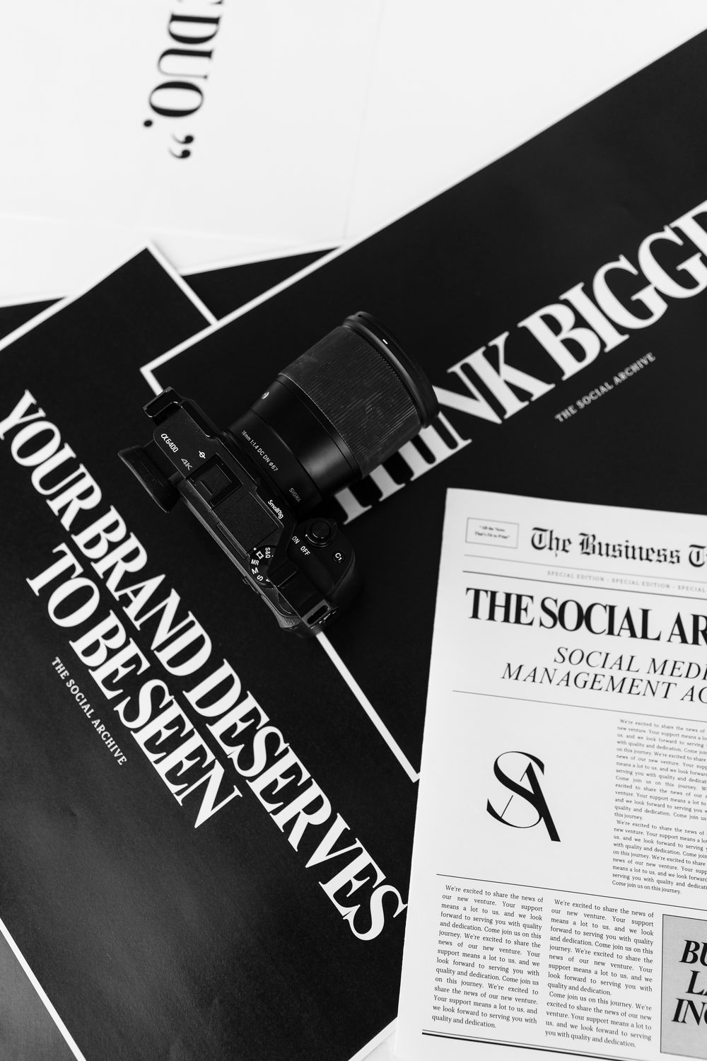 The Social Archive — your brand deserves to be seen